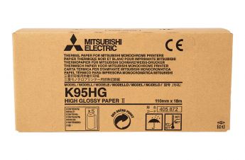 Mitsubishi K95HG/KP95HG-CE S/W Videoprinterpapier Mitsubishi K95HG/KP95HG-CE S/W Videoprinterpapier